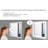Allexis Bathroom Smart Vanity Mirror with Voice Control and Dimmable LED-909464826