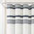 Cotton Blend Striped Shower Curtain-626604535