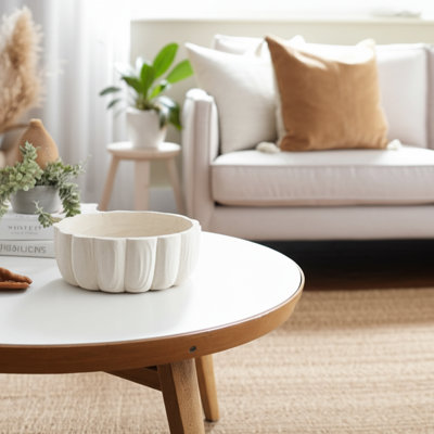 Bol décoratif en bois fait à la main