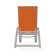 Holna Outdoor Rust-Resistant Metal Chaise Lounge