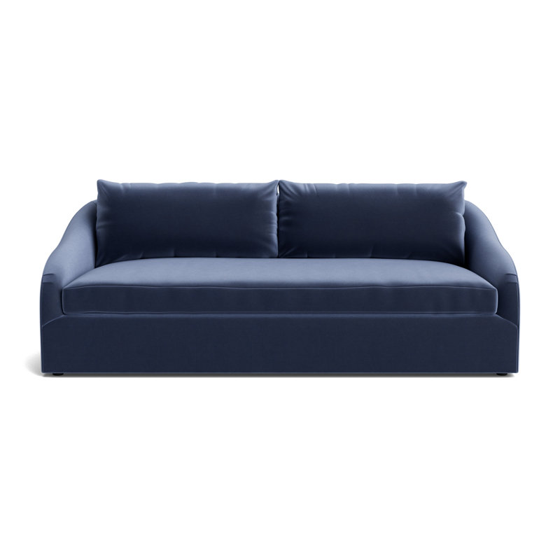 Laurel 90 Sofa, Performance Velvet - Indigo