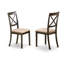 L'ensemble de table de salle à manger 6 pièces contient une table de salle à manger rectangulaire avec feuille papillon et 4 chaises rembourrées en tissu de lin avec banc, cappuccino