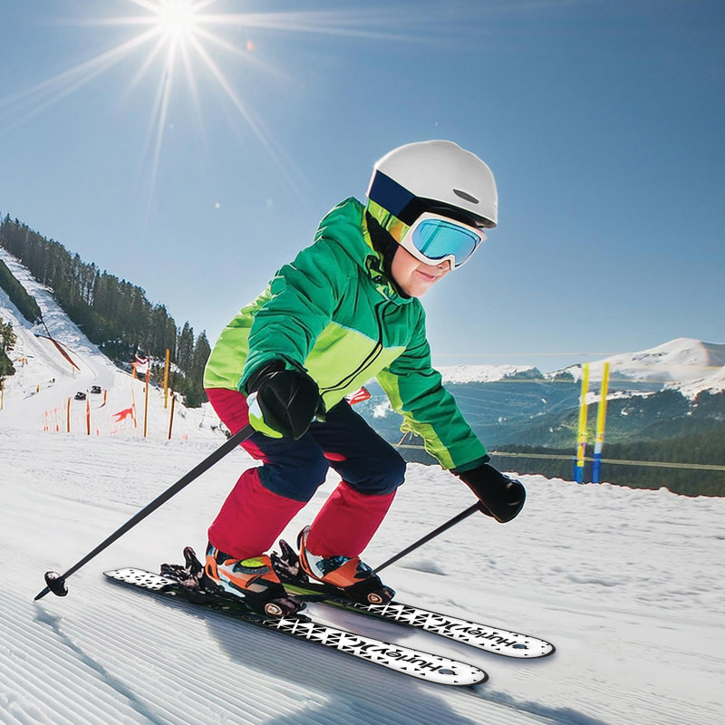 Hurley Youth Beginner Ski's - Black and White (190501D)
