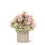 Assortiment de fleurs en forme de cône en pot