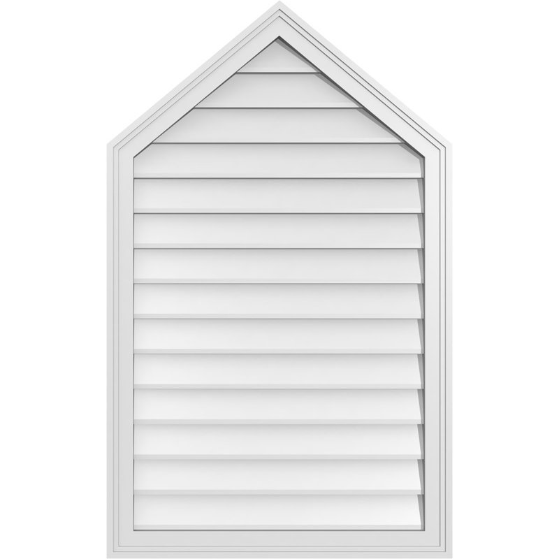 Ventilateur à pignon en uréthane non-fonctionnel Signature, H 42 po x l 26 po x P 1,5 po