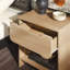 Jaqualine 1-Drawer Nightstand with Storage Cubby-627598541