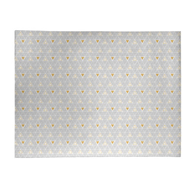 Chenille Geometric Indoor Rug