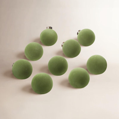 The Holiday Aisle® 3" Velvet Bauble