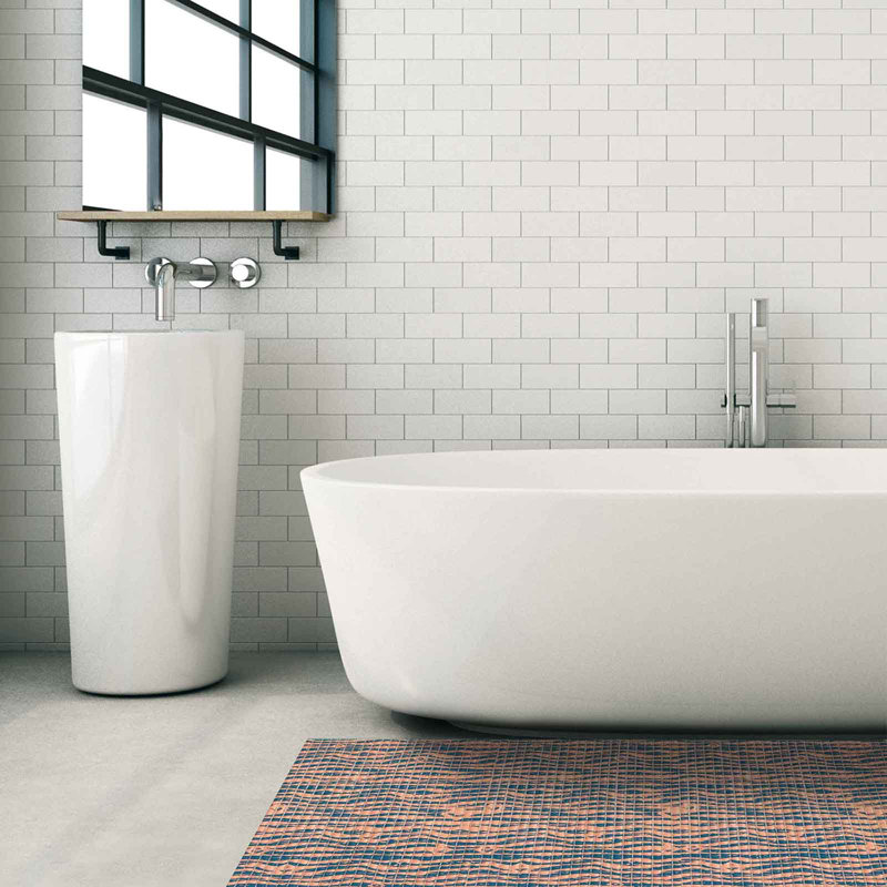 Tapis de bain Falkirk, Brun