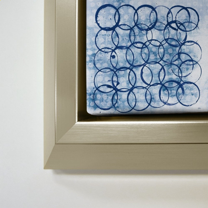 Eclipse II by Melissa Averinos - Graphic Art on Canvas, Champagne, 40" H x 28" W