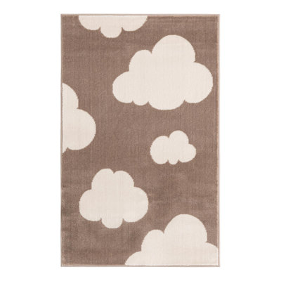 Unique Loom Clouds Whimsy Kids Rug