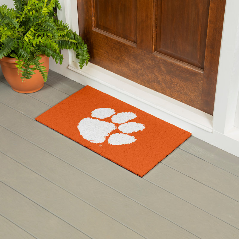 Tapis en PVC pleine couleur, 16 po x 28 po, Université Clemson
