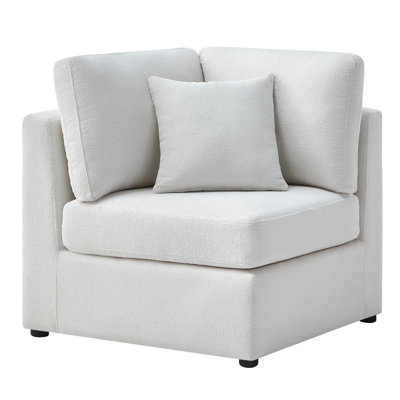 Mchargue Corner Wedge Accent Chair