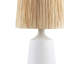 Lampe de table en céramique blanche voir ci-dessous