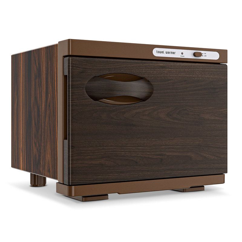 Chauffe-serviettes 8L sur pied, Brun