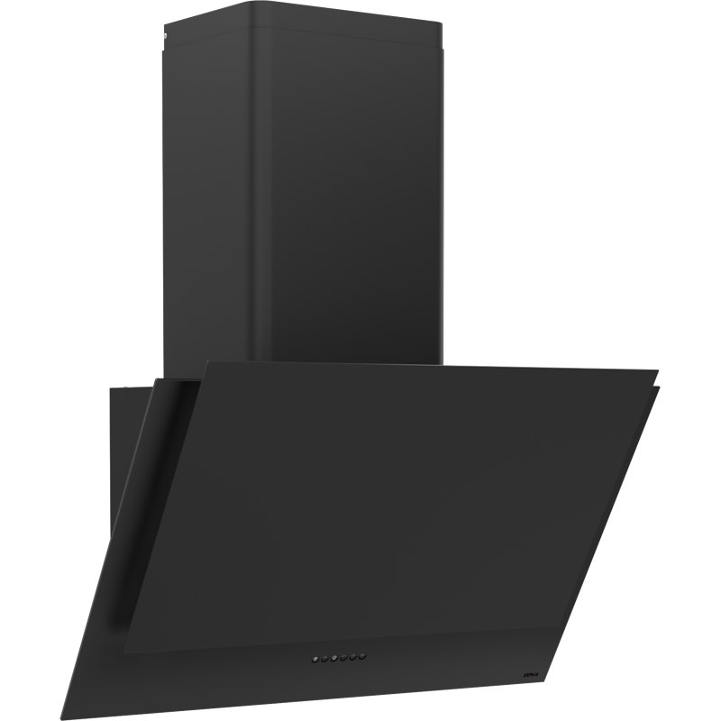 Zephyr Apex 90 cm. Hotte murale avec lumières DEL, Noir mat