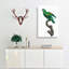 Marigold Lorikeet by F. Levaillant - Wrapped Canvas-55361769