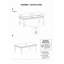 Table basse Glam Contemporary 1pc