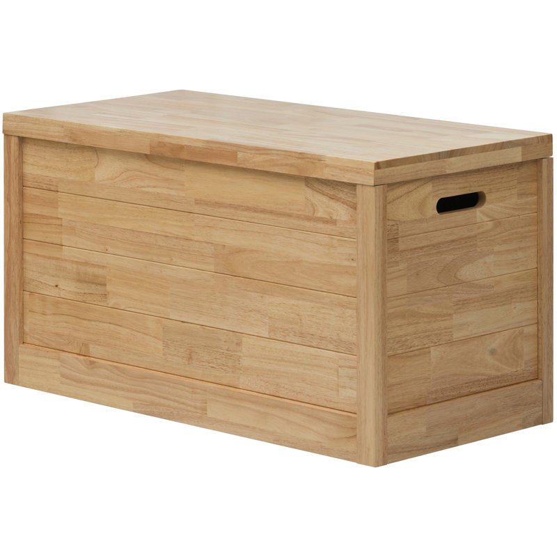 Coffre de rangement robuste en bois massif