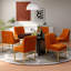 Chaise d'appoint en velours Baudel-2036812391-2036812409