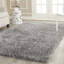 Tapis gris touffeté et fabriqué à la main Chamira-118467086
