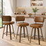 Tabouret de bar et de comptoir pivotant Loranza