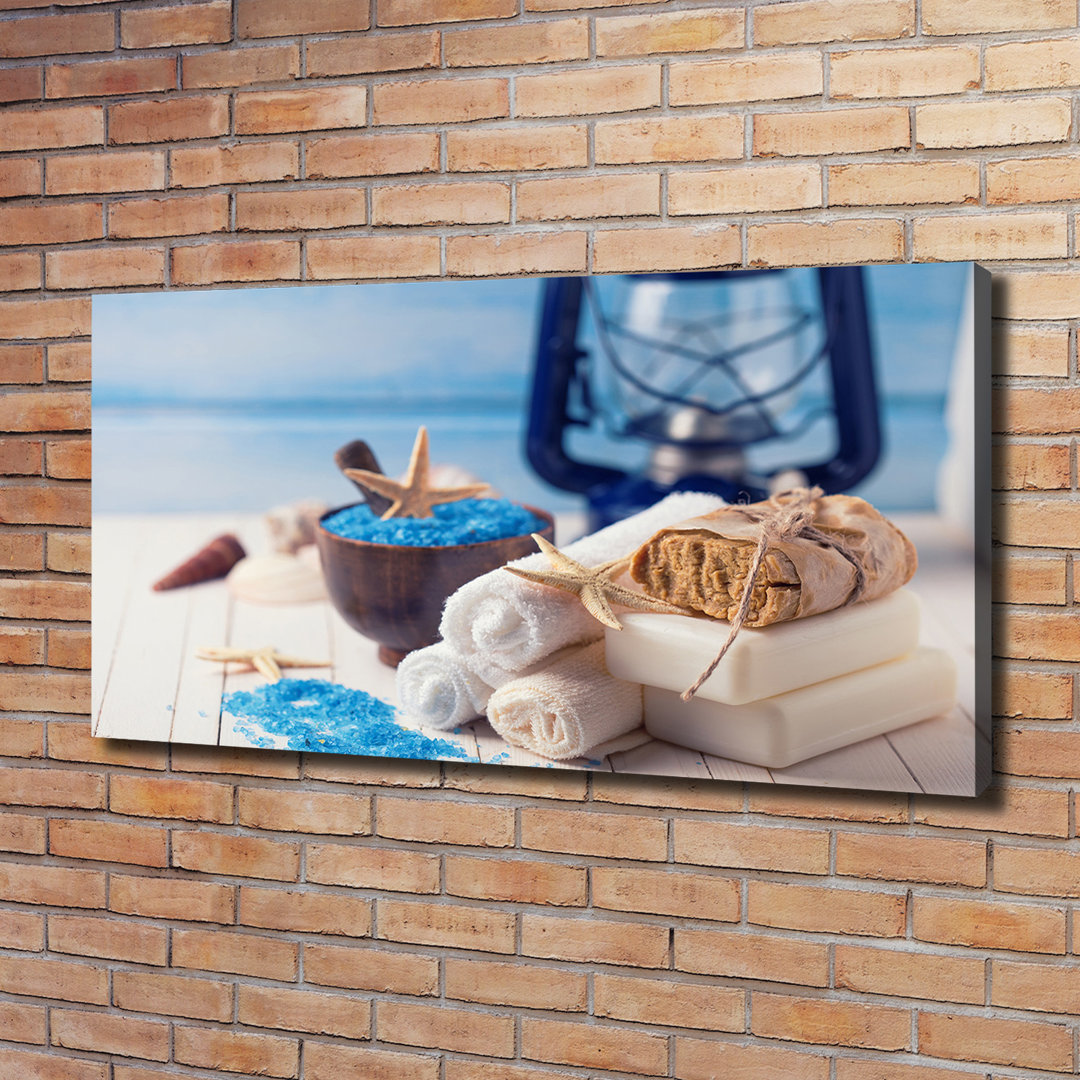 Leinwanddruck - Wandkunst - Drucke auf Leinwand - 100X50 Bild Bildthema: Wellness