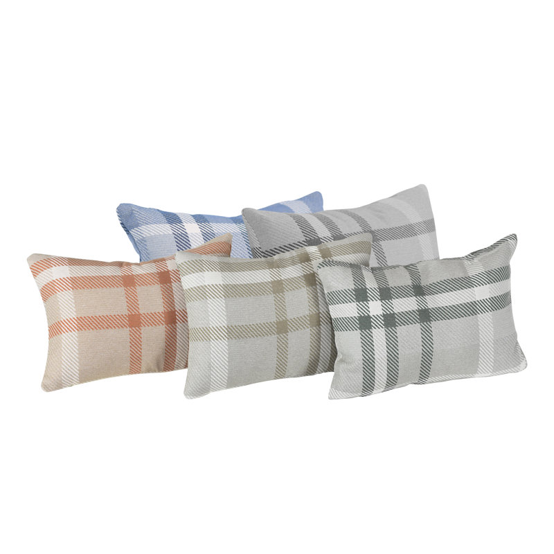 Coussin lombaire intérieur / extérieur Pacifica, Chanvre Tartan