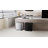 60L Compartment Bins Step On Multi-Compartment Rubbish & Recycling Bin - 60L-102897844