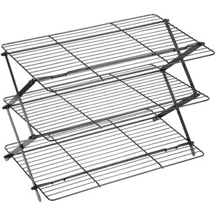 10.8-Inch Non-Stick Square Baking and Cooling Rack Wire Rack for