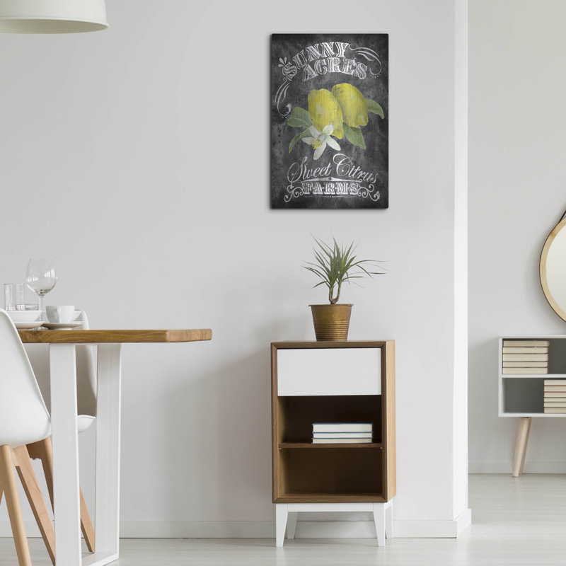 August Grove® «Sunny Acres» par Art Licensing Studio, art mural en métal, H 24 po x l 24 po