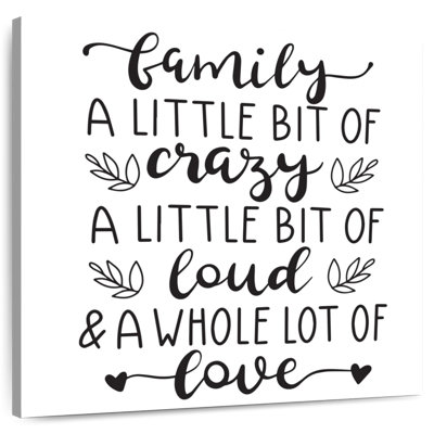 Tergel «Crazy Family Love», typographie
