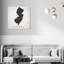 « new jersey love », impression sur toile tendue encadrée-66597710