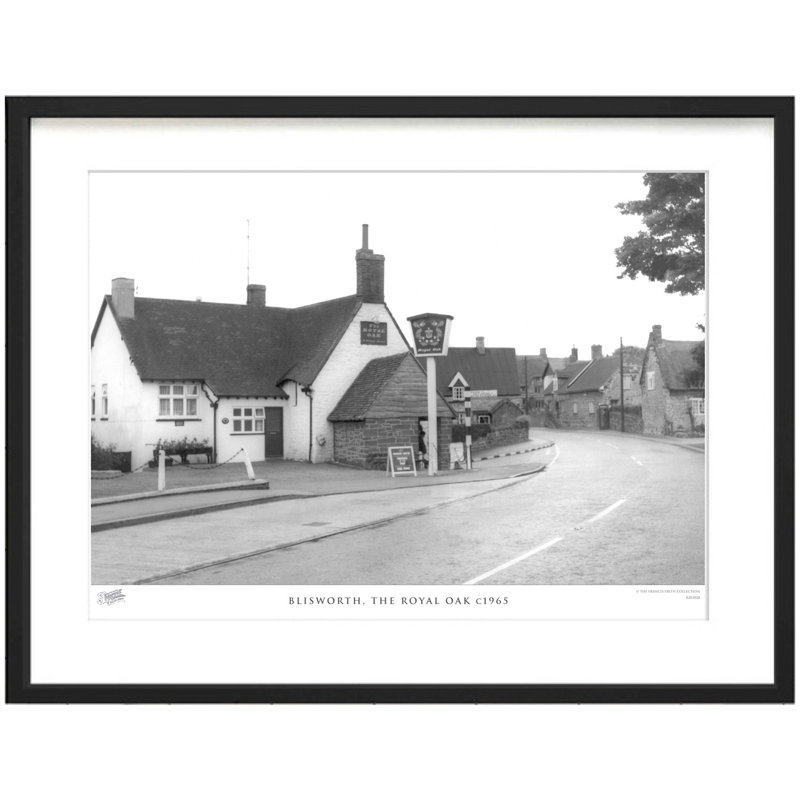 Blisworth, The Royal Oak C1965 by Francis Frith - Single Picture Frame Print, 45cm H x 60cm W x 2.3cm D