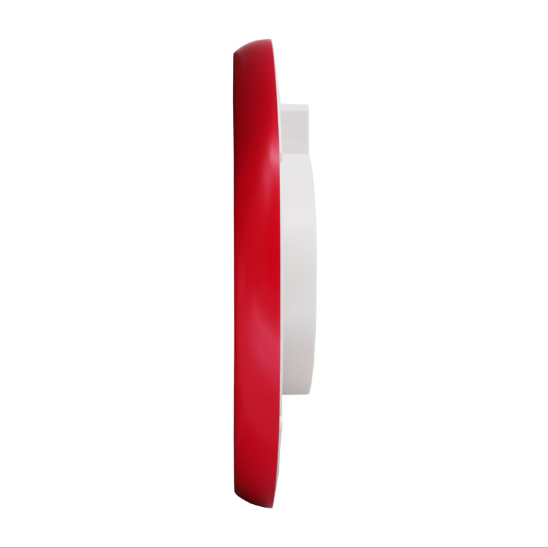 QXA793RLH Time Tutor Clock, Red, Red