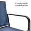Chaise de salle à manger d'extérieur empilable (ensemble de 6)-289039127
