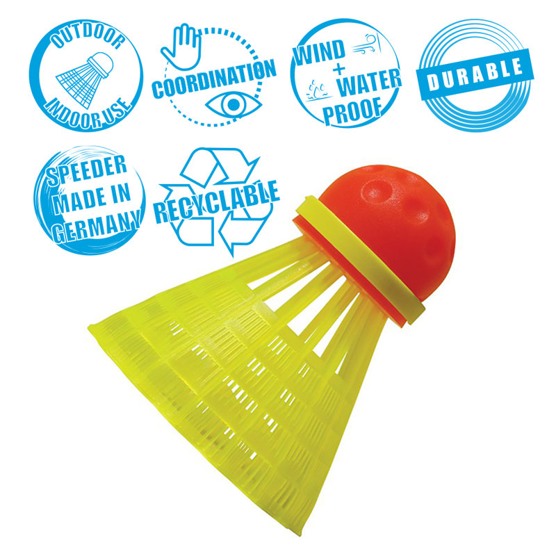 Speedminton Badminton with Carrying Case