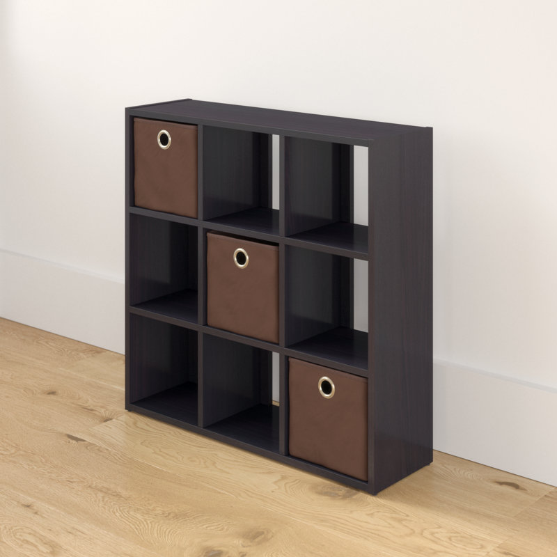 Inaayah Bookcase, Dark Walnut