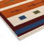 Tapis Clare tissé à plat en laine Kilim écologique - 244 x 244 cm, carré, multicolore, design moderne et contemporain, tapis à poils courts faits main pour salon et chambre.-115926879