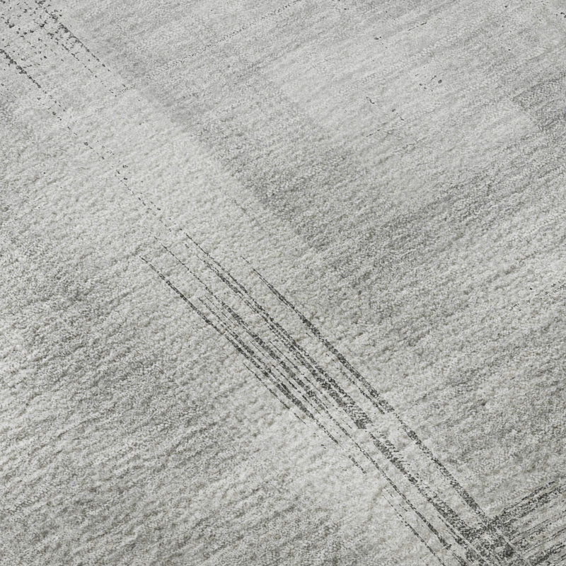 Premium Machine Washable Elize AMF1338 Blocks Rug, Rectangle 8' x 10'