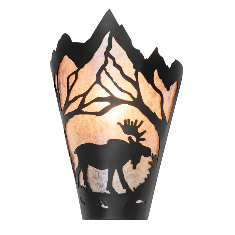 1 - Light Flush Mounted Sconce