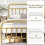 Metal Bed Frame with Vintage Headboard-105463261-92523739