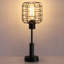 Lampe de table noire 16,2 po Keidyn