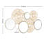 Ensemble de miroirs muraux 37,4 po Boho-1926735611