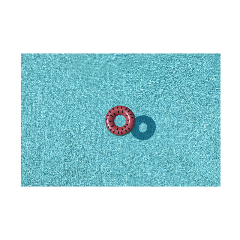 «Modern Pool» sur toile par Marcus Cederberg, H 12 po x l 19 po x P 2 po
