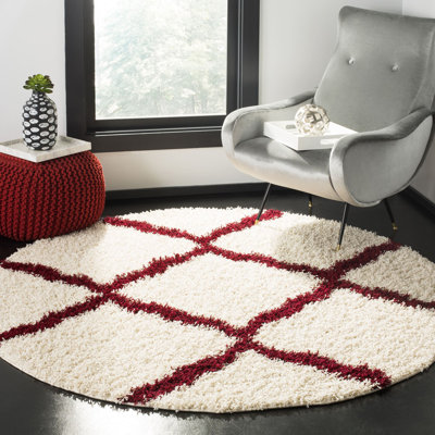 Alonnah Shag Performance Geometric Rug