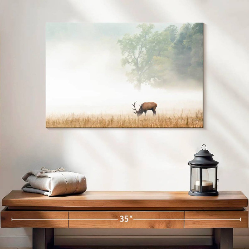 Cataloochee Elk, 16" H x 24" W
