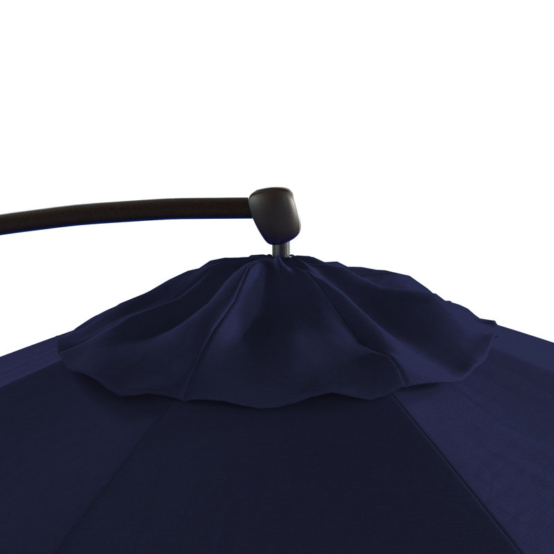 108'' Cantilever Umbrella, Navy Blue Performance Canvas