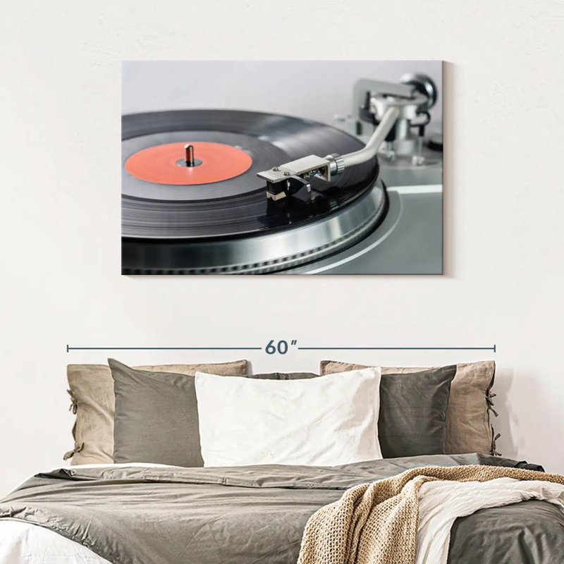 Abarca Vinyl Record Player, 30" H x 45" W