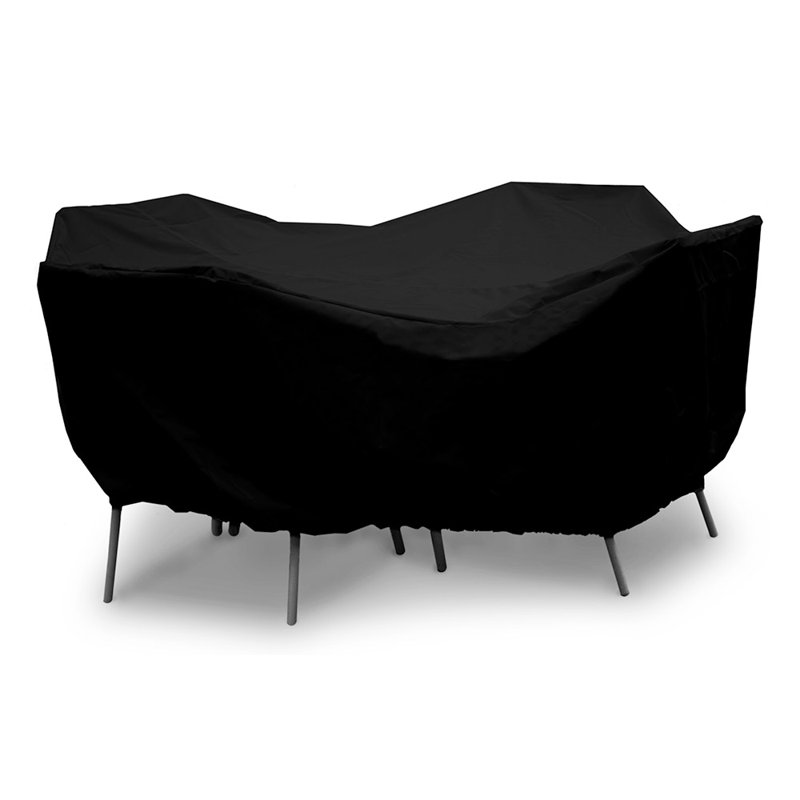 Housse pour ensemble de salle à manger rond table Weathermax™, H 30 po x l 60 po x p 60 po, Gris